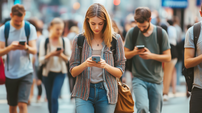 Dziwne zjawisko w mieście, wszyscy patrzą w telefon, a miasto tonie w korkach